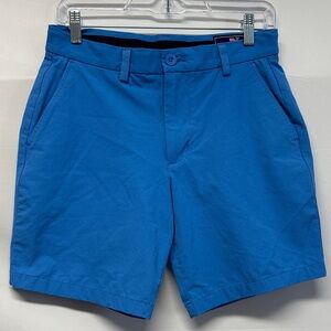 Vineyard Vines By Shep & Ian Performance On The Go Men's Shorts Blue Size 28